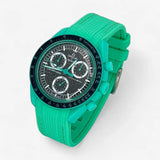 Premium rubber MoonSwatch strap for the Omega x Swatch