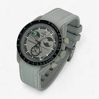 Premium rubber MoonSwatch strap for the Omega x Swatch