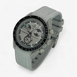 Premium rubber MoonSwatch strap for the Omega x Swatch