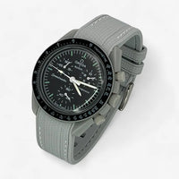Premium rubber MoonSwatch strap for the Omega x Swatch