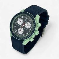 Premium rubber MoonSwatch strap for the Omega x Swatch