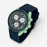 Premium rubber MoonSwatch strap for the Omega x Swatch