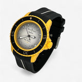 Single-band rubber Blancpain x Swatch strap for the Scuba Fifty Fathoms