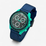 Smooth NATO MoonSwatch strap for the Omega x Swatch
