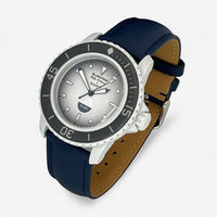 Smooth genuine leather Blancpain x Swatch strap for the Scuba Fifty Fathoms