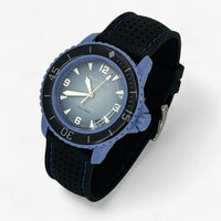 Perforated rubber Blancpain x Swatch strap for the Scuba Fifty Fathoms