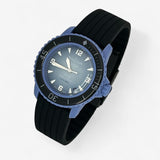 Ribbed rubber Blancpain x Swatch strap for the Scuba Fifty Fathoms