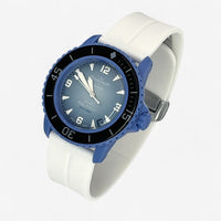 Quick-release rubber Blancpain x Swatch strap for the Scuba Fifty Fathoms