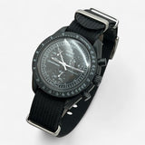 Plain NATO MoonSwatch strap for the Omega x Swatch