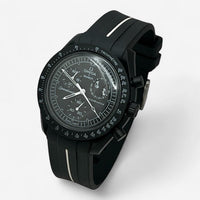 Single-band rubber MoonSwatch strap for the Omega x Swatch