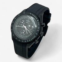 Textured premium rubber MoonSwatch strap for the Omega x Swatch