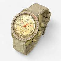 Textured premium rubber MoonSwatch strap for the Omega x Swatch