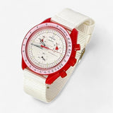 Plain NATO MoonSwatch strap for the Omega x Swatch