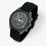 Premium perforated rubber MoonSwatch strap for the Omega x Swatch