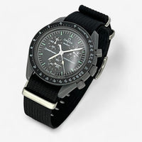 Plain NATO MoonSwatch strap for the Omega x Swatch
