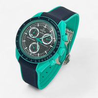 Premium quick-release rubber MoonSwatch strap for the Omega x Swatch