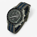 NATO MoonSwatch strap for the Omega x Swatch