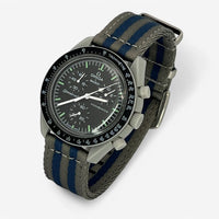 Smooth NATO MoonSwatch strap for the Omega x Swatch