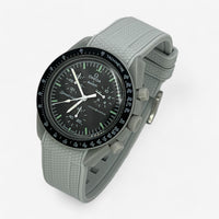 Textured premium rubber MoonSwatch strap for the Omega x Swatch