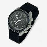 Canvas MoonSwatch strap for the Omega x Swatch