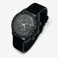 Light genuine leather MoonSwatch strap for the Omega x Swatch