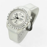Premium quick-release rubber MoonSwatch strap for the Omega x Swatch