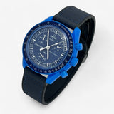 MoonSwatch strap for the Mission to Neptune