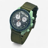 Smooth NATO MoonSwatch strap for the Omega x Swatch
