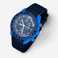 MoonSwatch strap for the Mission to Neptune