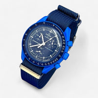 Plain NATO MoonSwatch strap for the Omega x Swatch