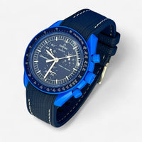 MoonSwatch strap for the Mission to Neptune