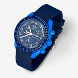 MoonSwatch strap for the Mission to Neptune