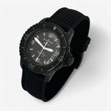 Perforated rubber Blancpain x Swatch strap for the Scuba Fifty Fathoms