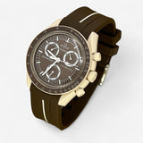 MoonSwatch strap for the Mission on Earth Desert