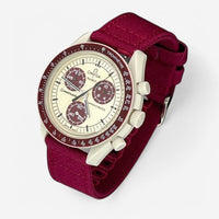 Canvas MoonSwatch strap for the Omega x Swatch