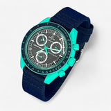 Canvas MoonSwatch strap for the Omega x Swatch