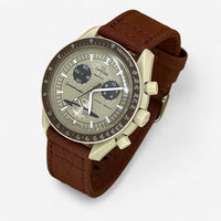Canvas MoonSwatch strap for the Omega x Swatch