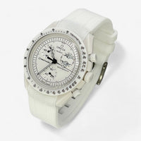 Textured premium rubber MoonSwatch strap for the Omega x Swatch