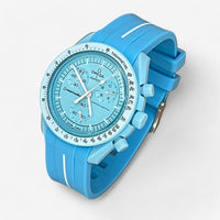 Single-band rubber MoonSwatch strap for the Omega x Swatch