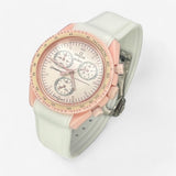 Premium quick-release rubber MoonSwatch strap for the Omega x Swatch