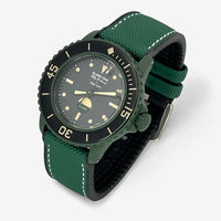 Rubber and nylon Blancpain x Swatch strap for the Scuba Fifty Fathoms