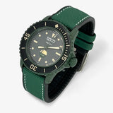 Blancpain x Swatch strap for the Scuba Fifty Fathoms Green Abyss