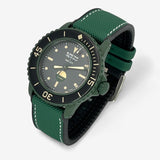 Rubber and nylon Blancpain x Swatch strap for the Scuba Fifty Fathoms