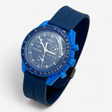 MoonSwatch strap for the Mission to Neptune
