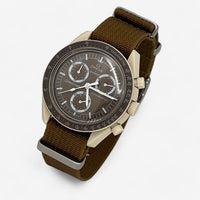 Plain NATO MoonSwatch strap for the Omega x Swatch