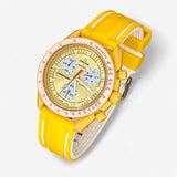 Two-band rubber MoonSwatch strap for the Omega x Swatch
