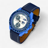 MoonSwatch strap for the Super Blue Moonphase