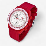 Textured premium rubber MoonSwatch strap for the Omega x Swatch