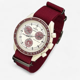 Plain NATO MoonSwatch strap for the Omega x Swatch