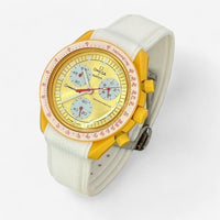 Premium quick-release rubber MoonSwatch strap for the Omega x Swatch